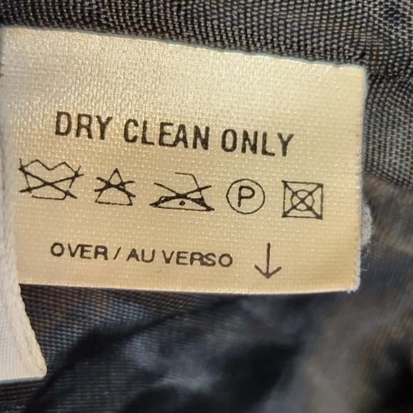 Liz Claiborne Black Full Zip Wool Blend Jacket with Pockets Size Medium - Picture 6 of 6